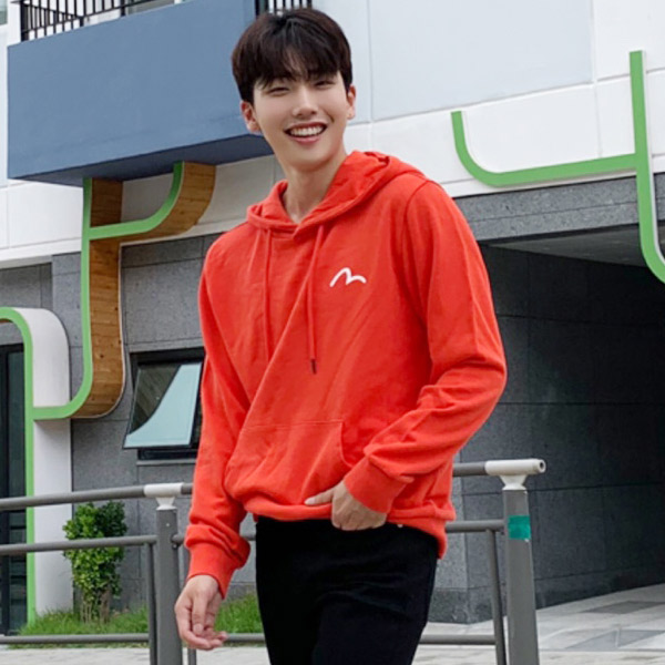 Planning EVISU Hills Logo Basic Hood T-shirt_ET5UTS911_OR
