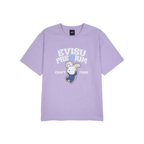 Lettering rabbit loose fit Short-sleeve T-shirt_EV1UTS901_LV