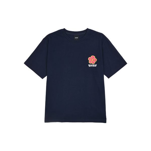 Halftone Flower loose fit Short-sleeve T-shirt_EV2UTS906_NA