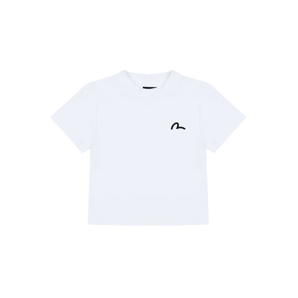 Hills logo Short-sleeve Crop T-shirt_EV2FTS953_WH