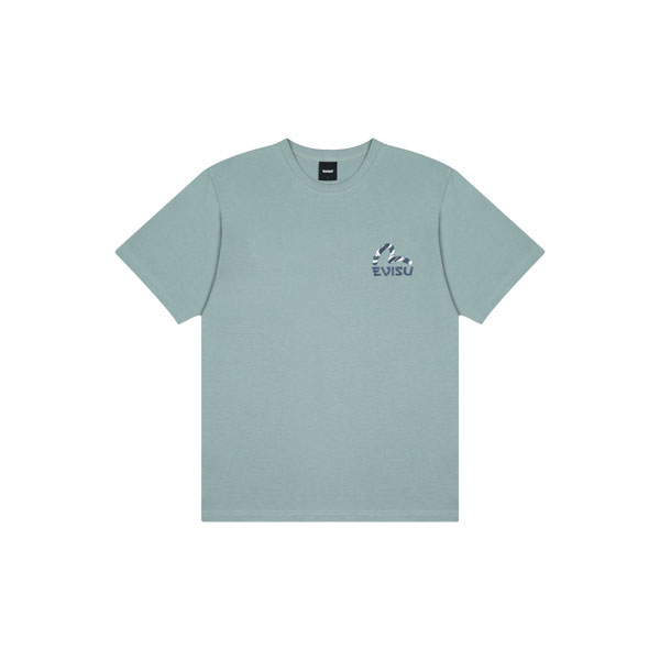 Camo gold line loose fit Short-sleeve T-shirt_EV3UTS702_LN