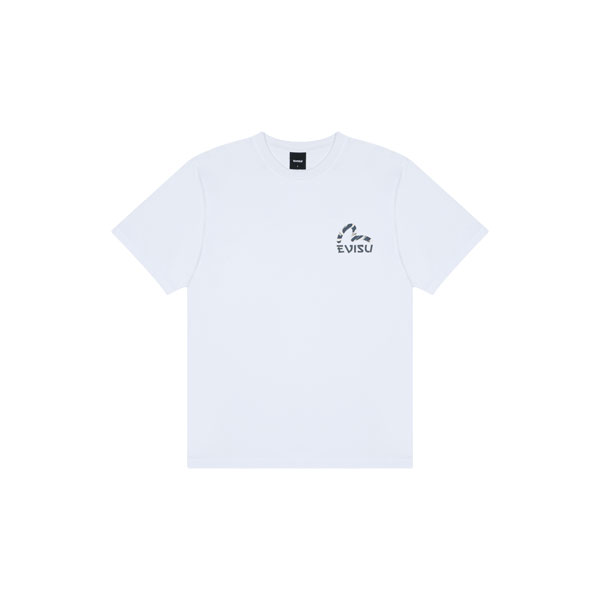Camo gold line loose fit Short-sleeve T-shirt_EV3UTS702_WH