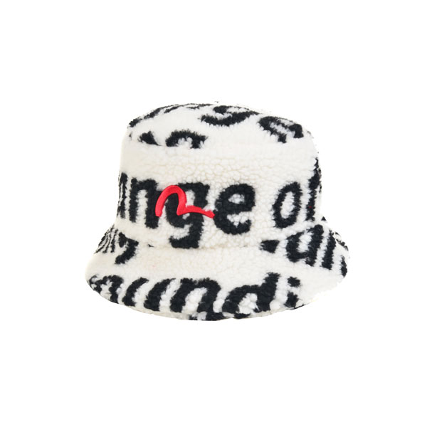 Fleece Hills Embroidered Bucket Hat_EU4UAC701_WH