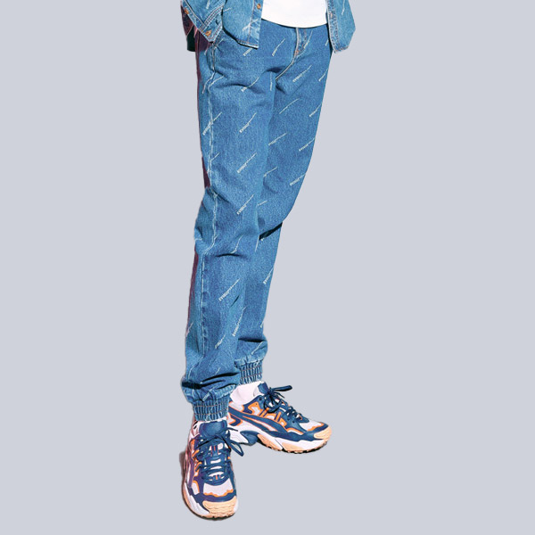 Bandwaist Jogger Denim Pants_EU1UDP912_MD