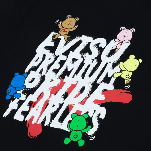 English Bear loose fit Short-sleeve T-shirt_EW2UTS909_BK