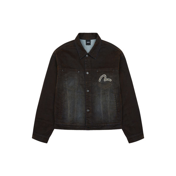 Suede coating New regular fit Denim Jacket_EW3MJJ702_BR