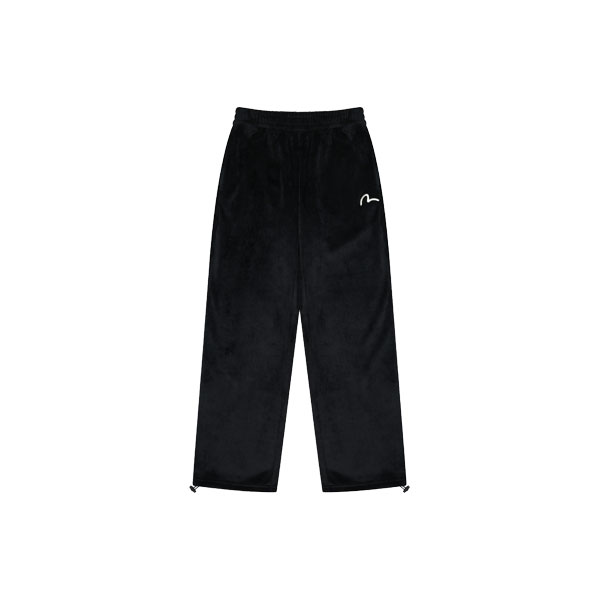 Corduroy napping hem string Daimaru Pants_EW4UZP903_BK