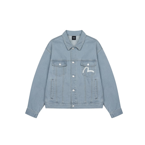 Modified Paisley Overfit Denim Jacket_EX5MJJ901_GR