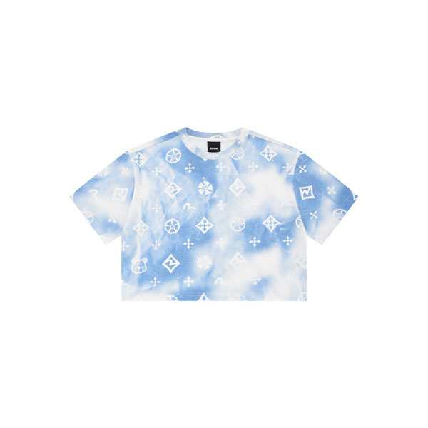 Full-color Crop T-shirt_EX2FTS953_BL