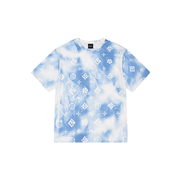 Full-color dyed Short-sleeve T-shirt_EX2UTS927_BL