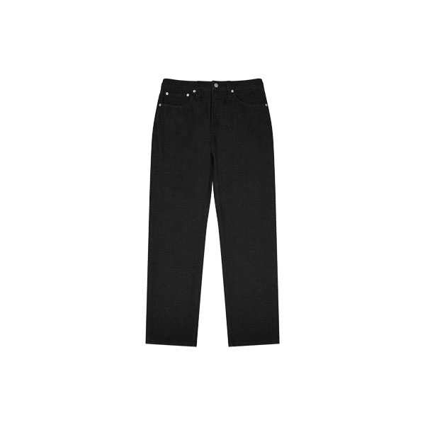 Pocket Hills Regular Fit Denim Pants_EX5MDP911_BK