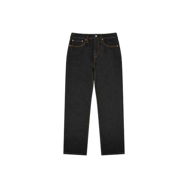 Ingeo Big Hills Carrot Fit Denim Pants_EX5MDP712_BK