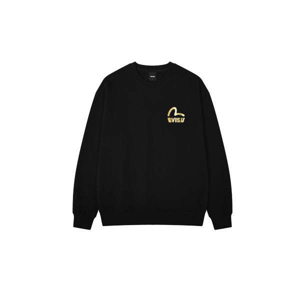Metal Gradation Sweatshirt T-shirt_EX3MTS901_BK