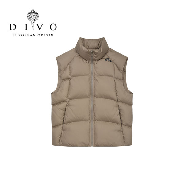 Highneck Down Vest_EX4MVT901_BE