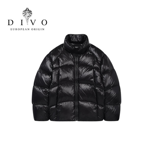 Highneck Down Jumper_EX4UDJ901_BK