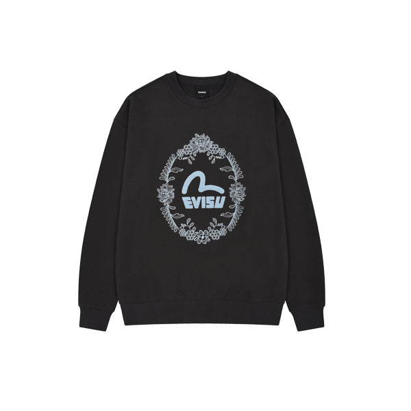 Race Embroidered Sweatshirt T-shirt_EX4UTS905_CC