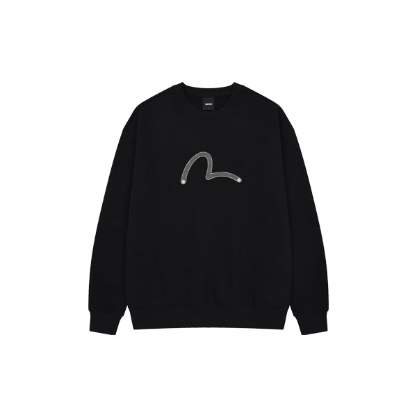 Applique Hills Sweatshirt T-shirt_EX3UTS902_BK