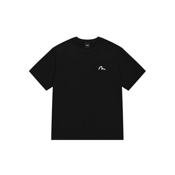 Back brushstroke Short-sleeve T-shirt_EY2UTS907_BK