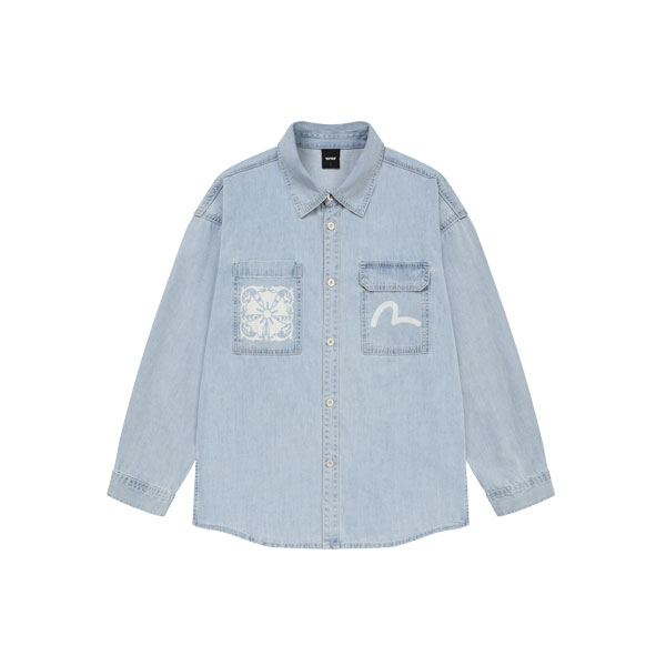 Discharge-ignition Big Hills Denim Shirt_EY5MSH701_LD