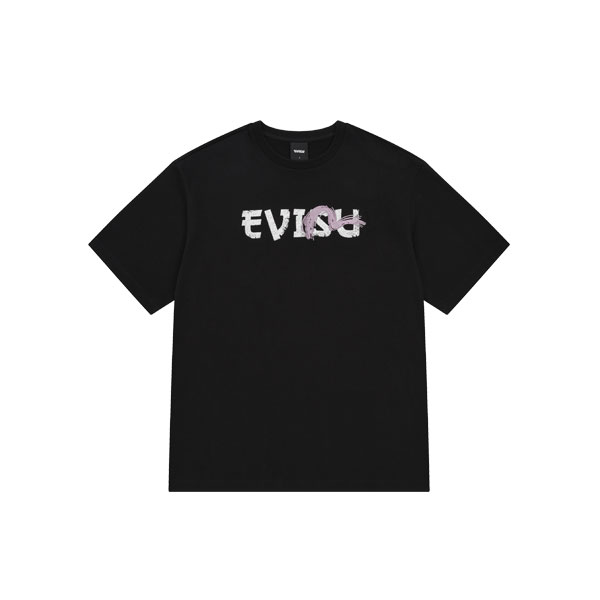 English Brushstroke Short-sleeve T-shirt_EY2UTS920_BK