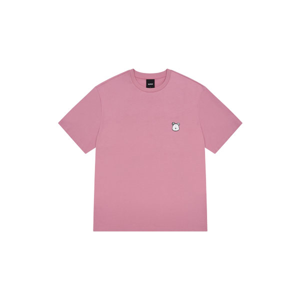 Bubble Lettering Bear Short-sleeve T-shirt_EY2UTS935_PK