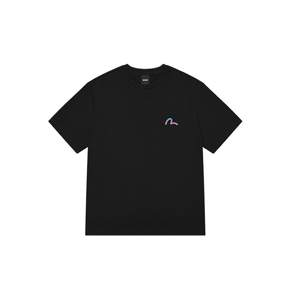 Square Hologram Short-sleeve T-shirt_EY3UTS906_BK