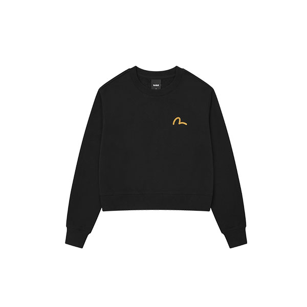 Taction Paper Crop Sweatshirt_EY5FTS972_BK