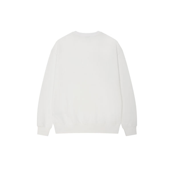 Front Lettering Embroidery Sweatshirt_EY4UTS905_IV