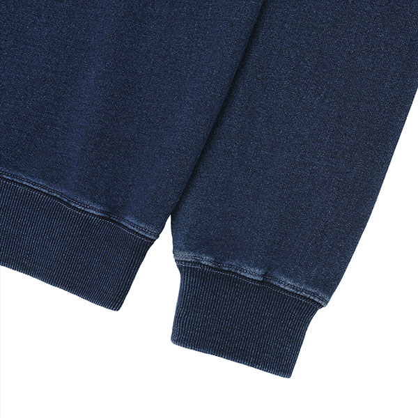 Garment Washing Embroidery Sweatshirt_EY4UTS901_BL