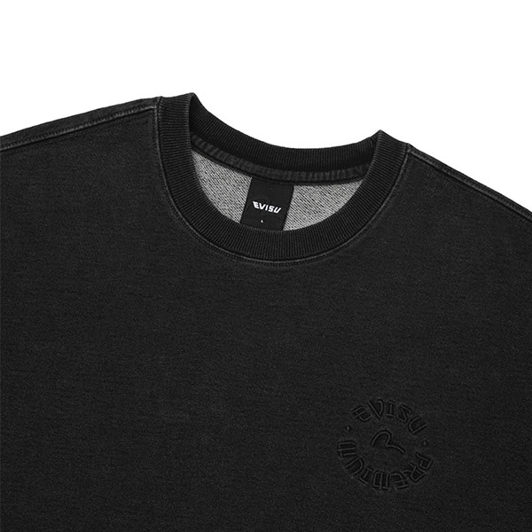 Garment Washing Embroidery Sweatshirt_EY4UTS901_CC
