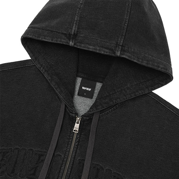 Garment Washing Hood Zip-up_EY4UZT901_CC